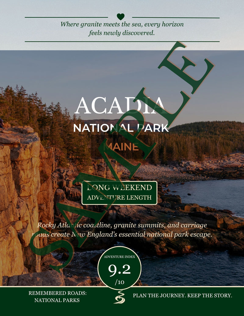 Acadia chapter opener