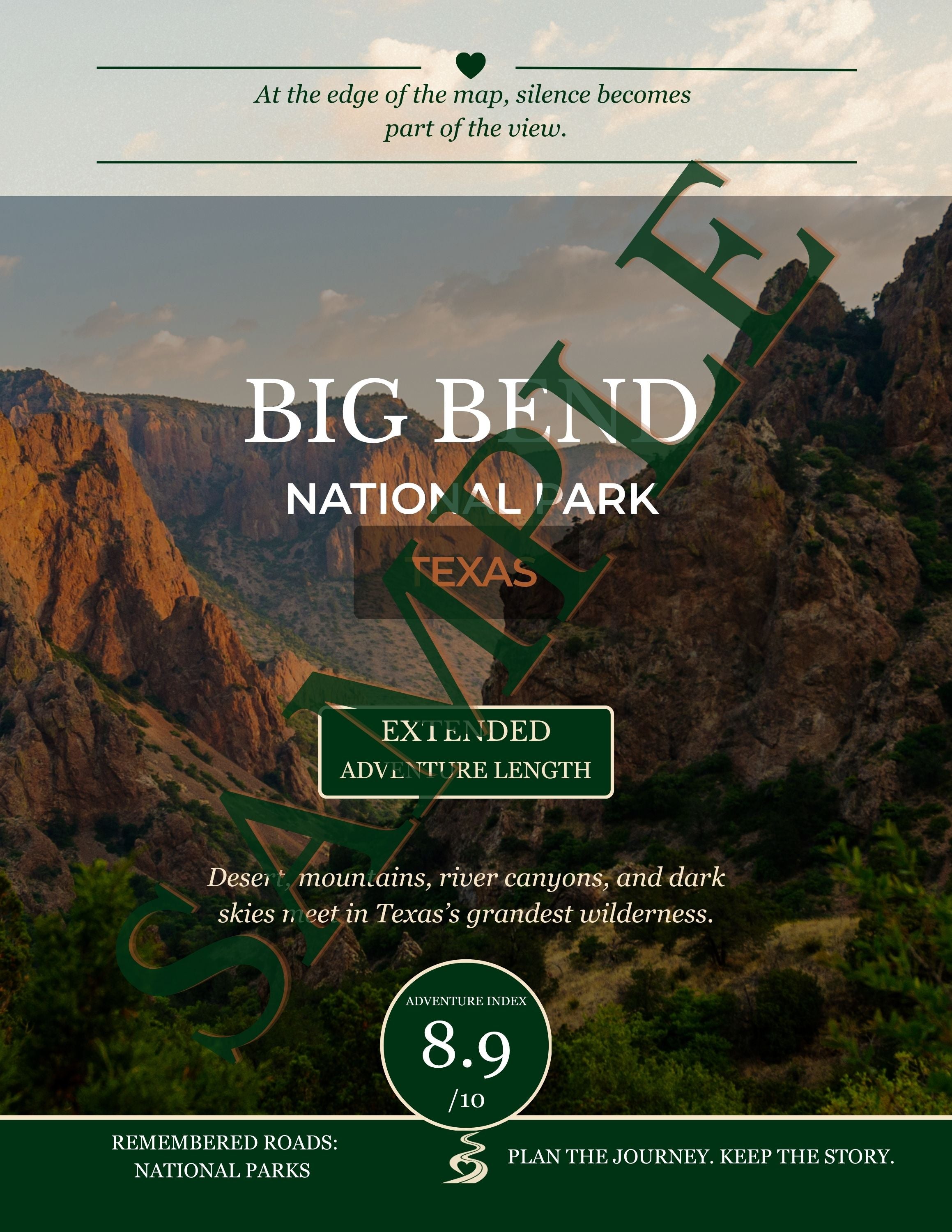 Big Bend chapter opener