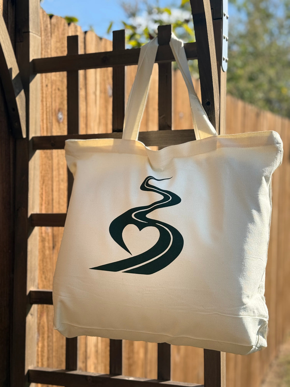 Embroidered Canvas Tote
