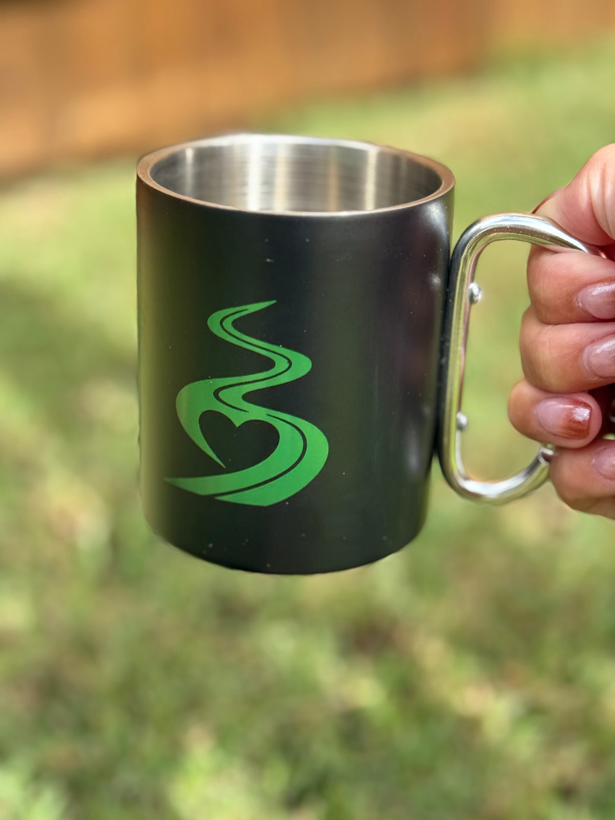 Road & Heart Carabiner Mug